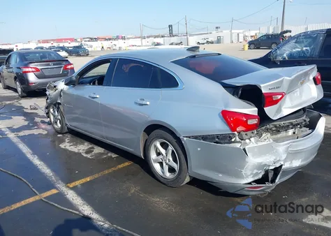 2016 Chevrolet Malibu Ls из США, поврежденный, VIN 1G1ZB5ST3GF208282